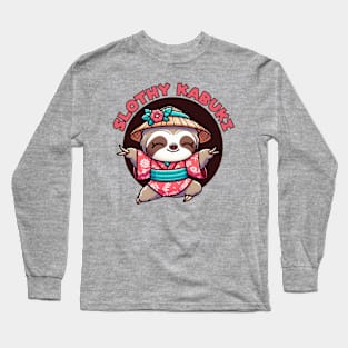 Dancing sloth Long Sleeve T-Shirt